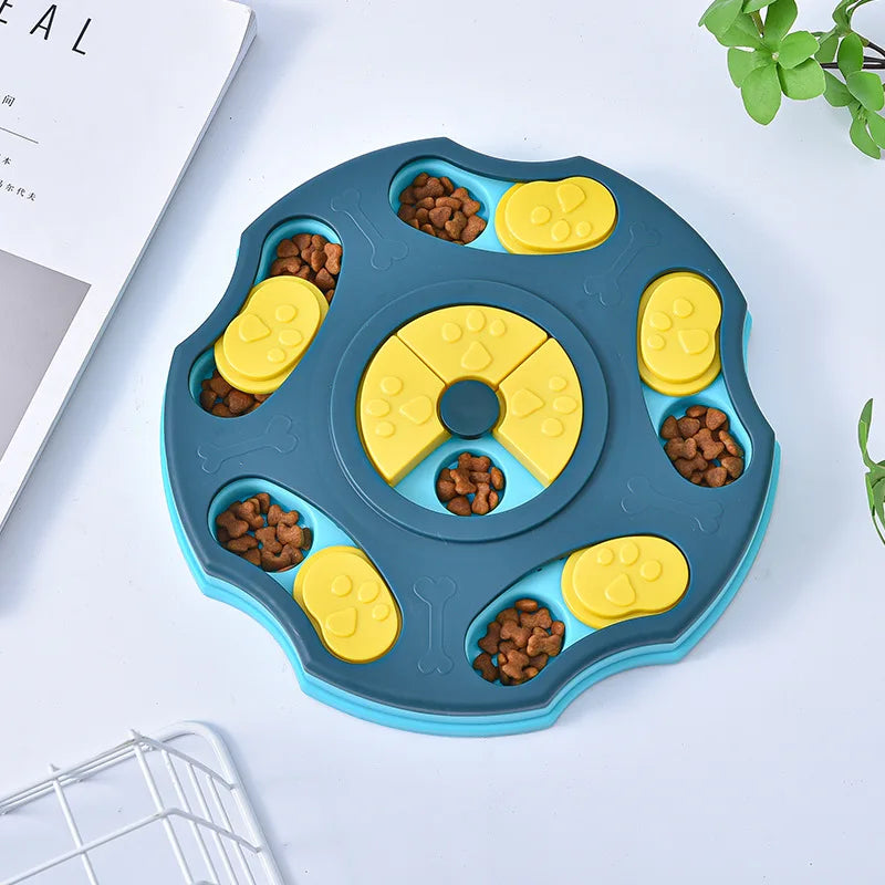 Dog Puzzle Toy Slow Feeder Non Slip Interactive Dispenser