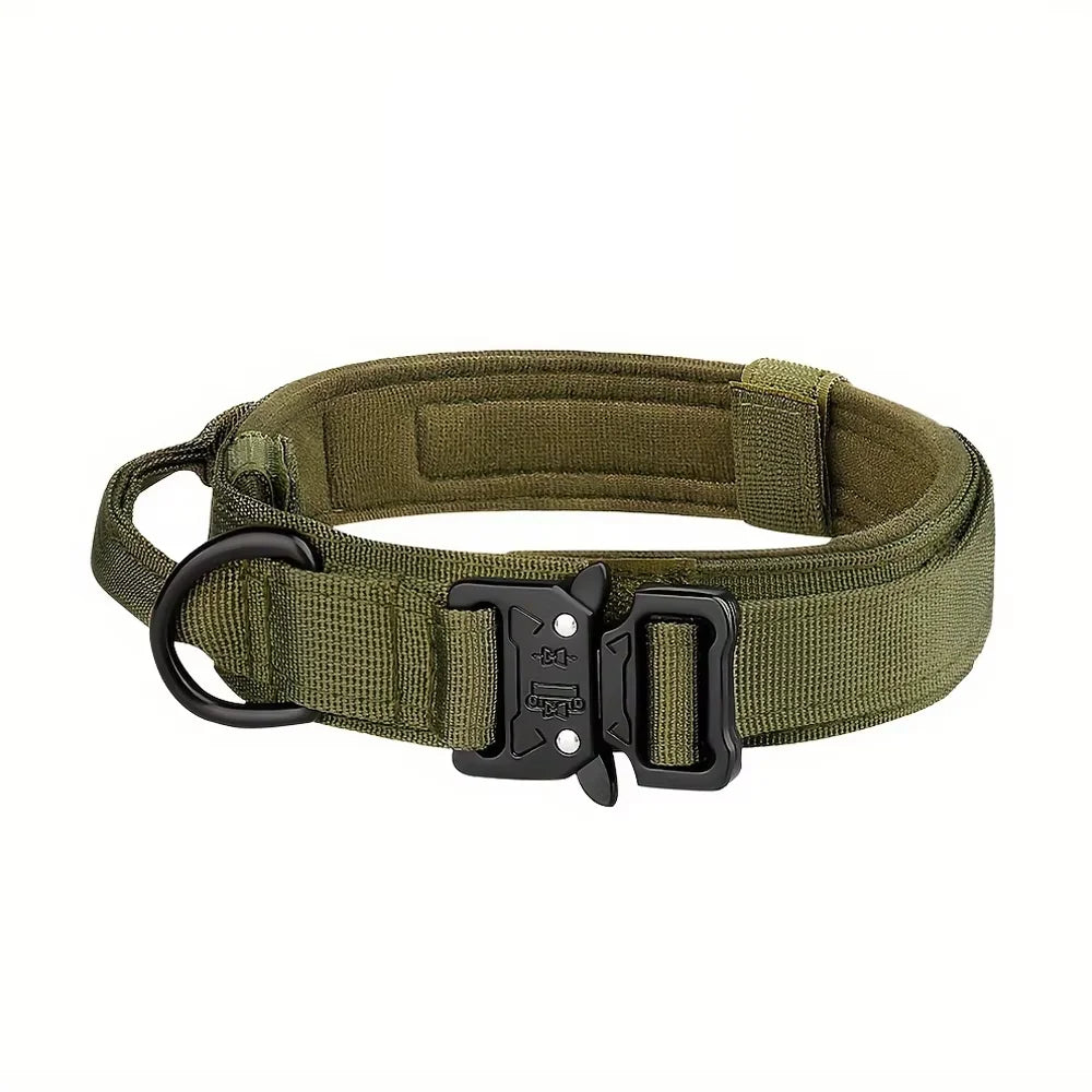 Dog Training Collar Adjustable Tactical Leash Set With Control Handle