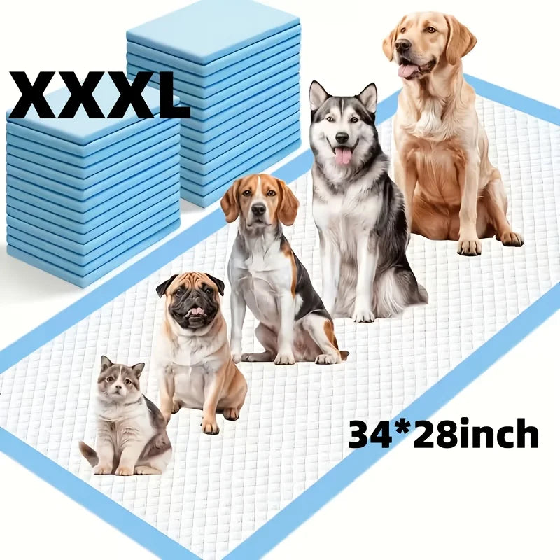 Super Absorbent Dog Pee Pads Leak-Proof Odor-Control For Potty Training