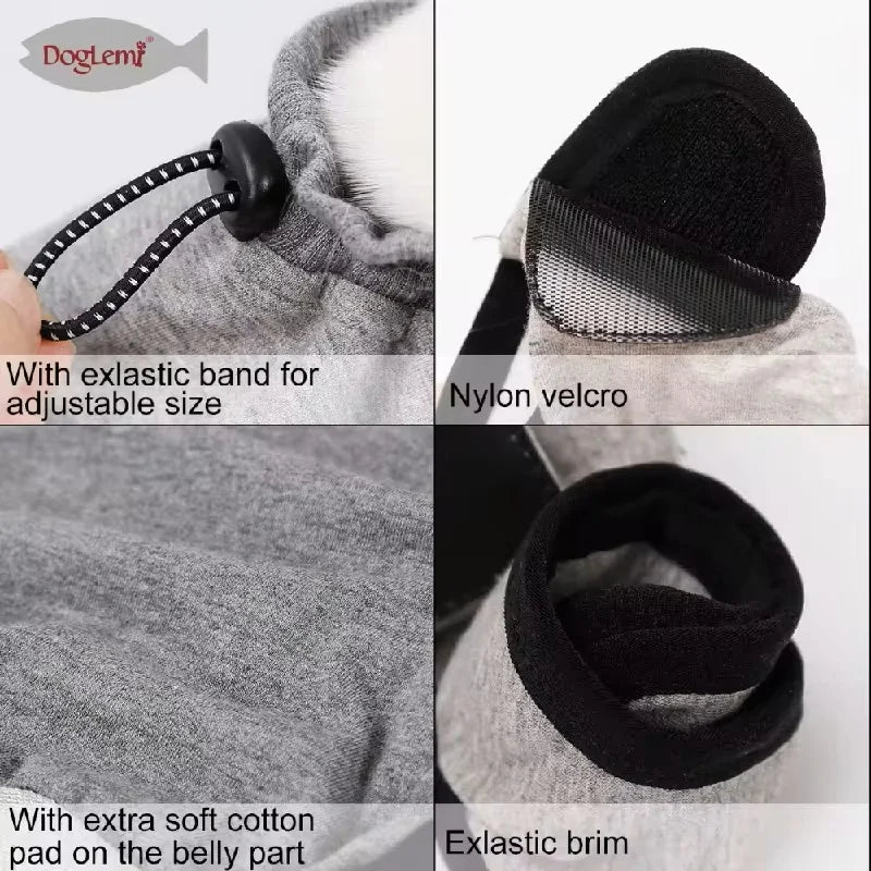 Cat Postoperative Recovery Suit Breathable Neutering Vest