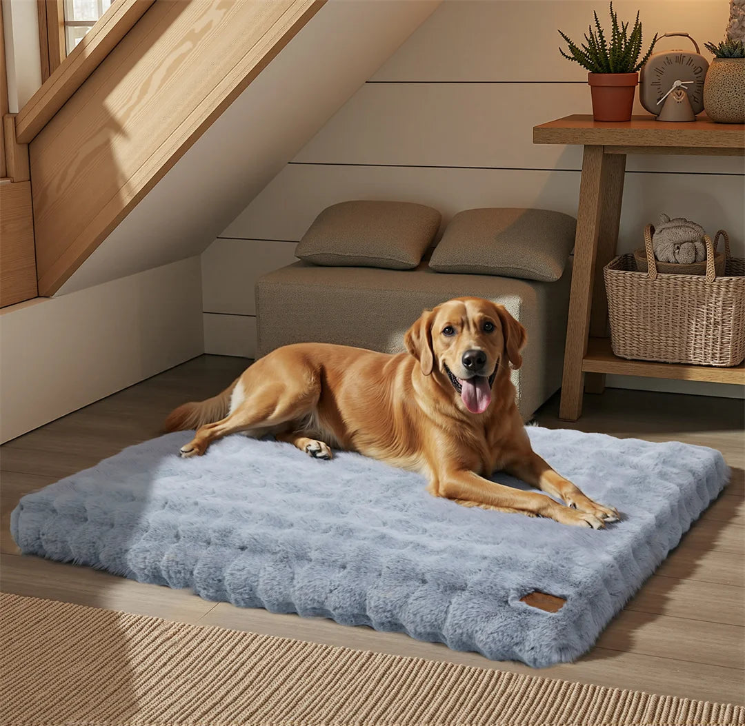BINGOPAW Ultra Soft Dog Bed With Removable Cover For Pets