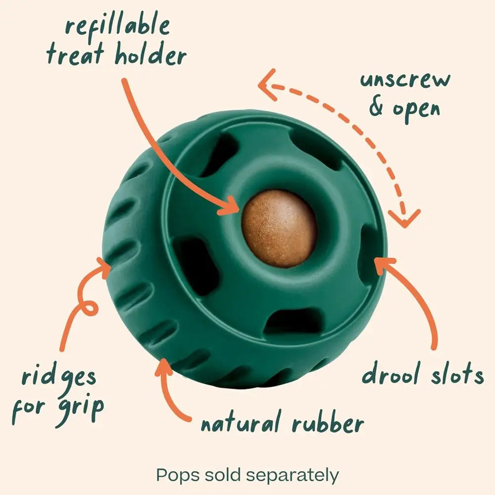 Interactive Dog Ball Toy for Busy Pups Safe and Durable