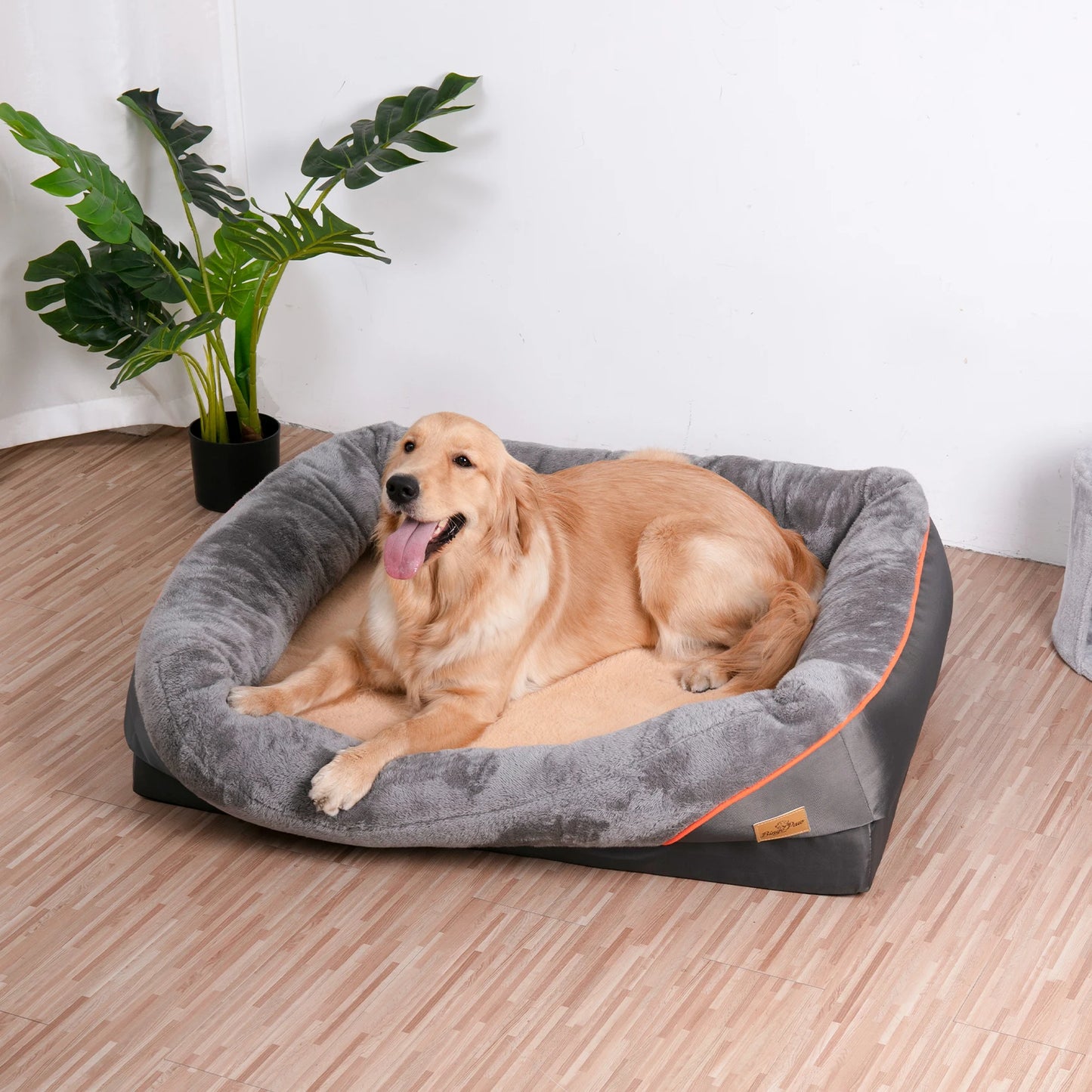 BINGOPAW Orthopedic Dog Bed With Soft Foam And Removable Cover