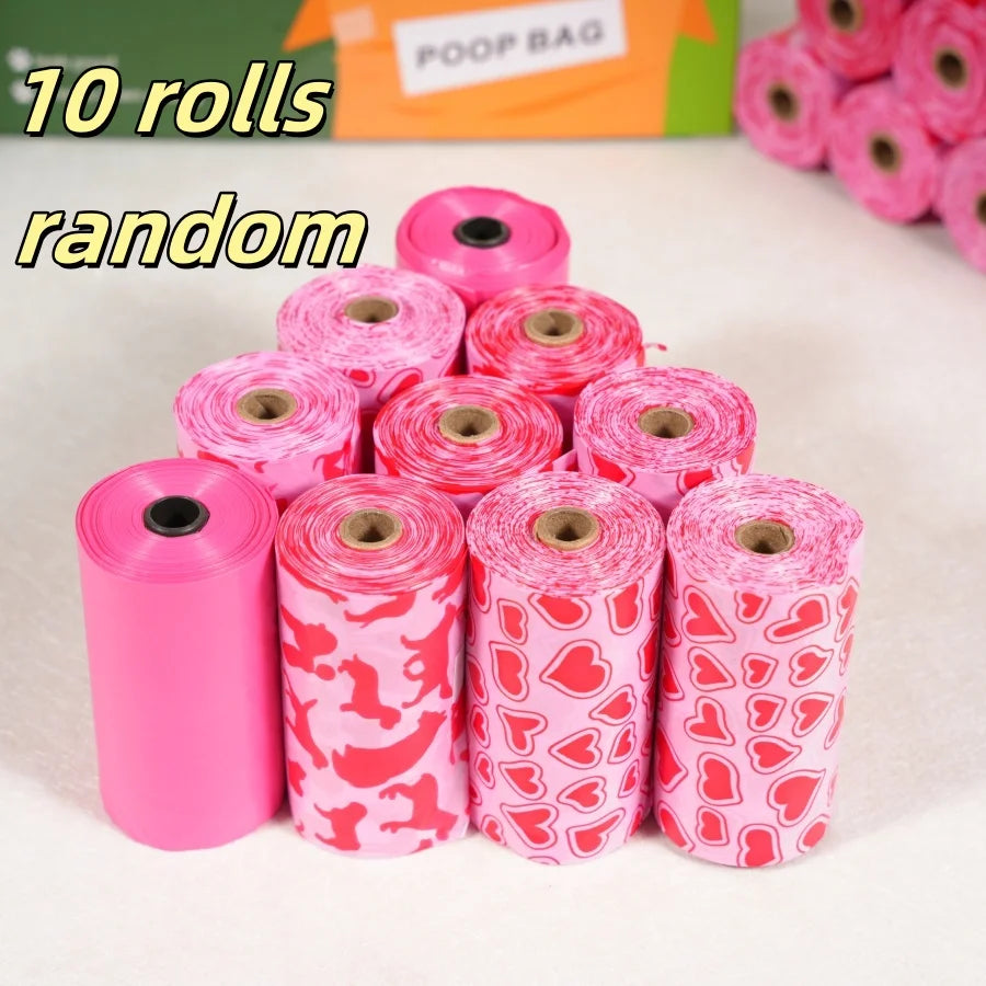 Super Thick Dog Poop Bags 180 Count Leak Proof Polyethylene
