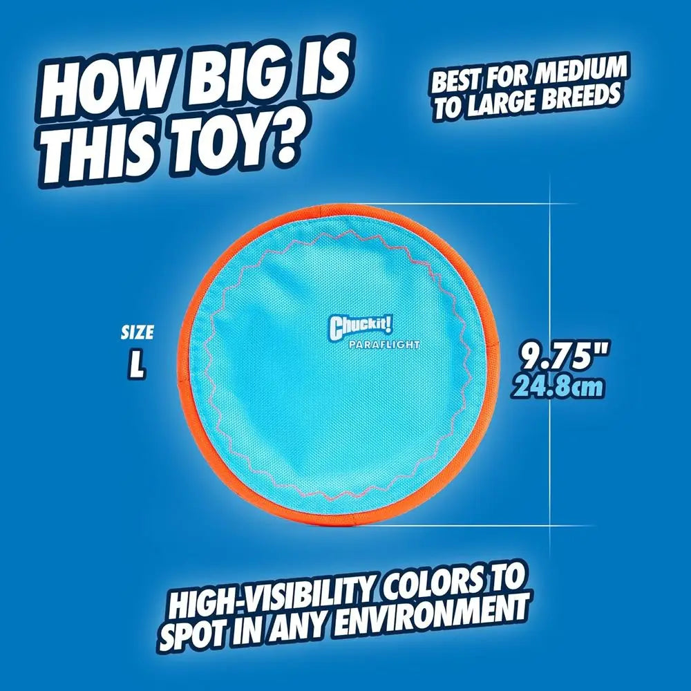 Paralight Lying Disc Dog Toy With Floating Water Layer