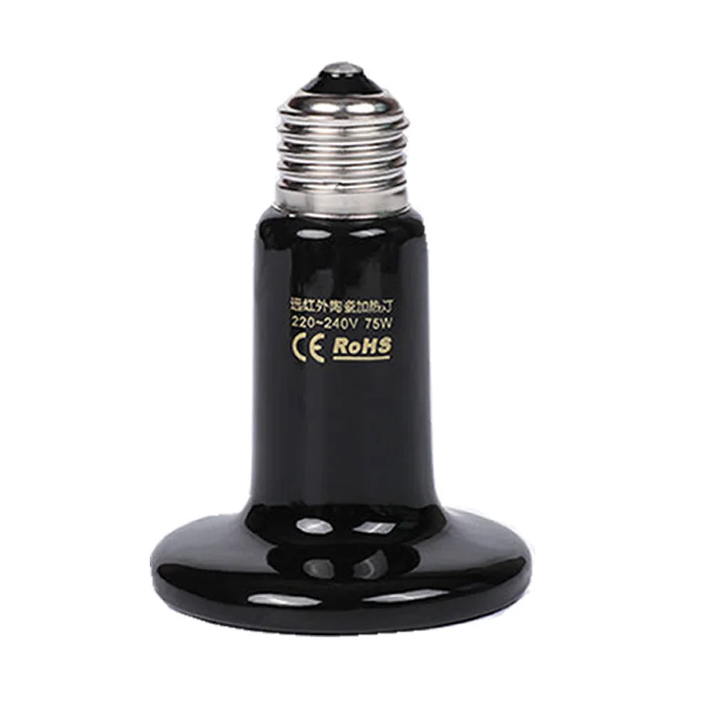 Ceramic Far Infrared Pet Heating Lamp Reptile Turtle Brooder 200W