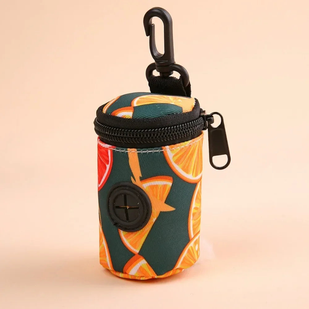 Hangable Dog Poop Bag Dispenser Portable Walking Accessory Organizer