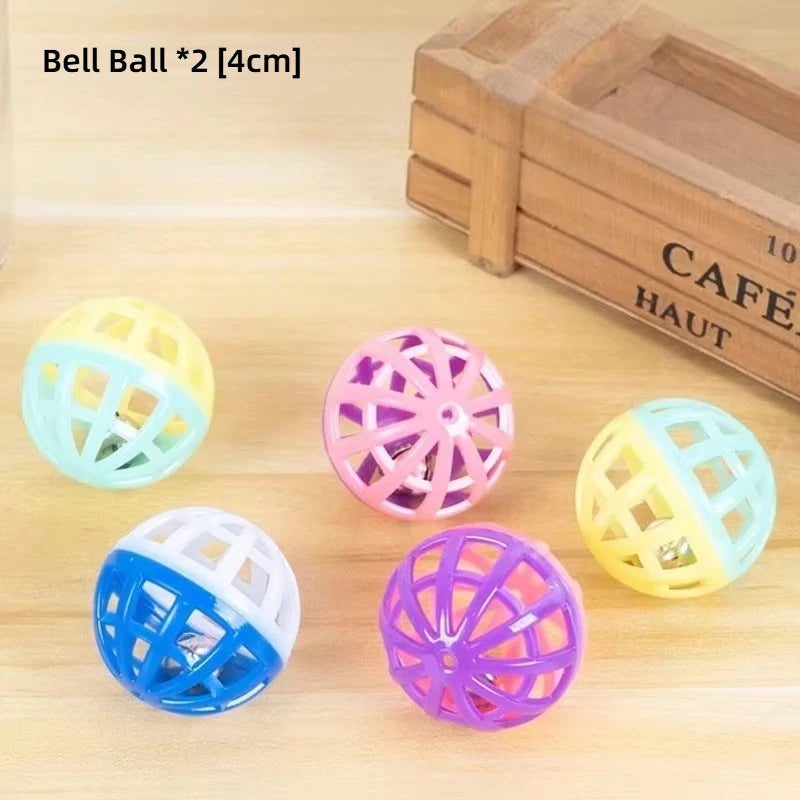 Cat Puzzle Toy Interactive Felt Box With Ball For Cats
