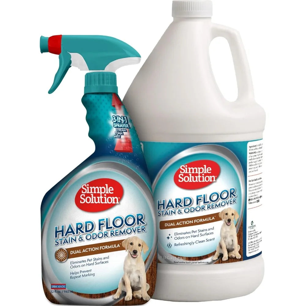XMSJ Hard Floor Pet Stain Odor Remover Enzyme Cleaner