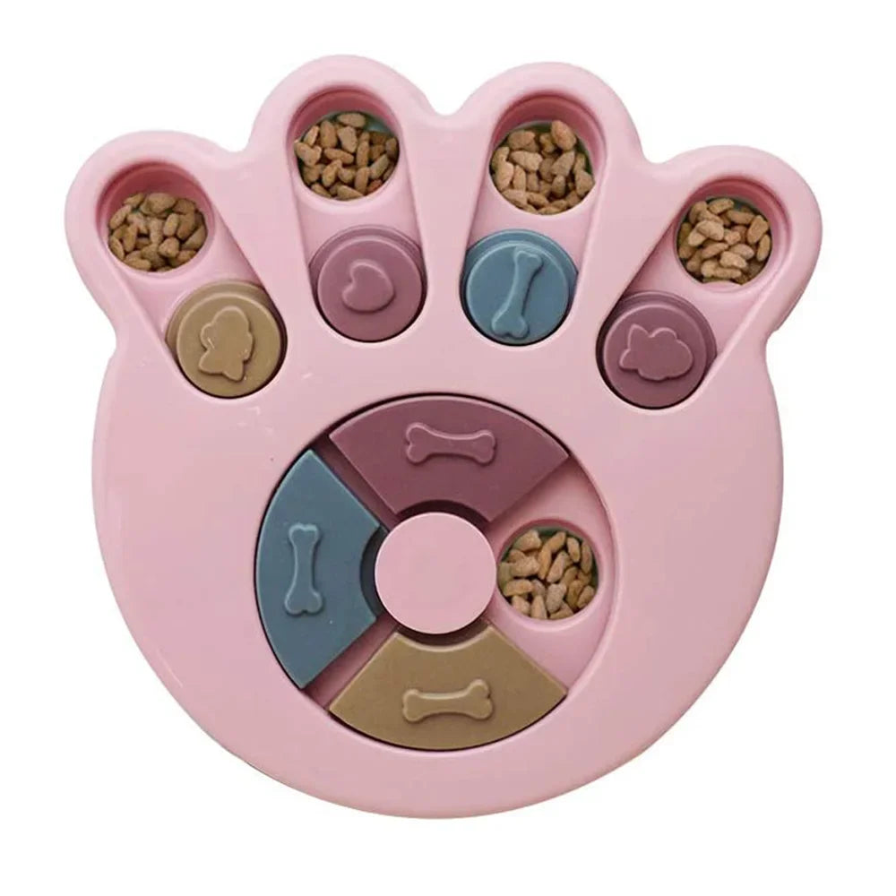 Dog Puzzle Toy Slow Feeder Non Slip Interactive Dispenser