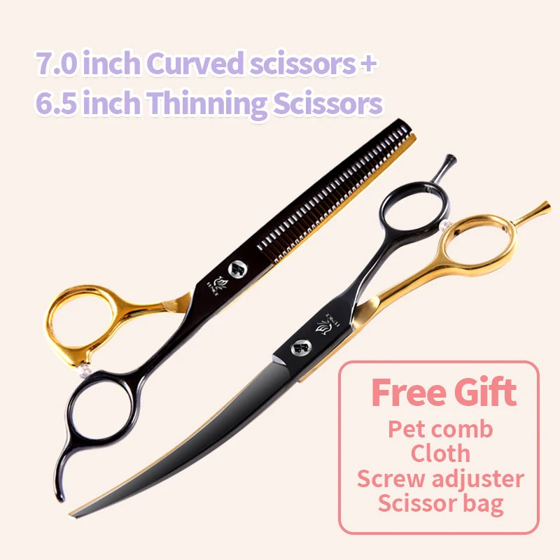Fenice Professional Pet Grooming Scissors Set For Small Dogs