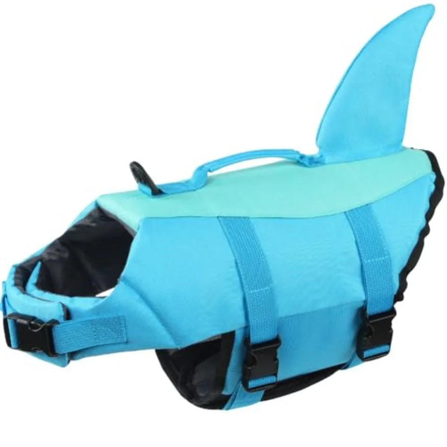 Dog Life Vest For Swimming Pet Floating Device With Lift Handle