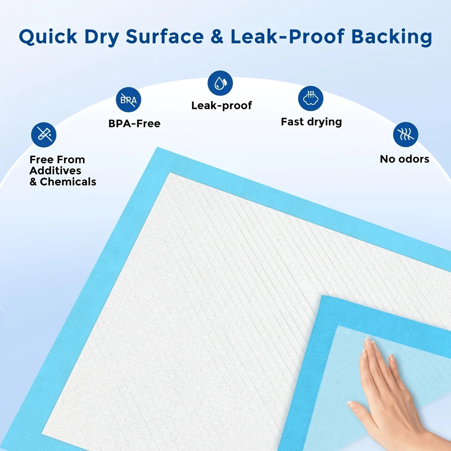 Extra Large Dog Pee Pads Thickened Layer Leak Proof Training