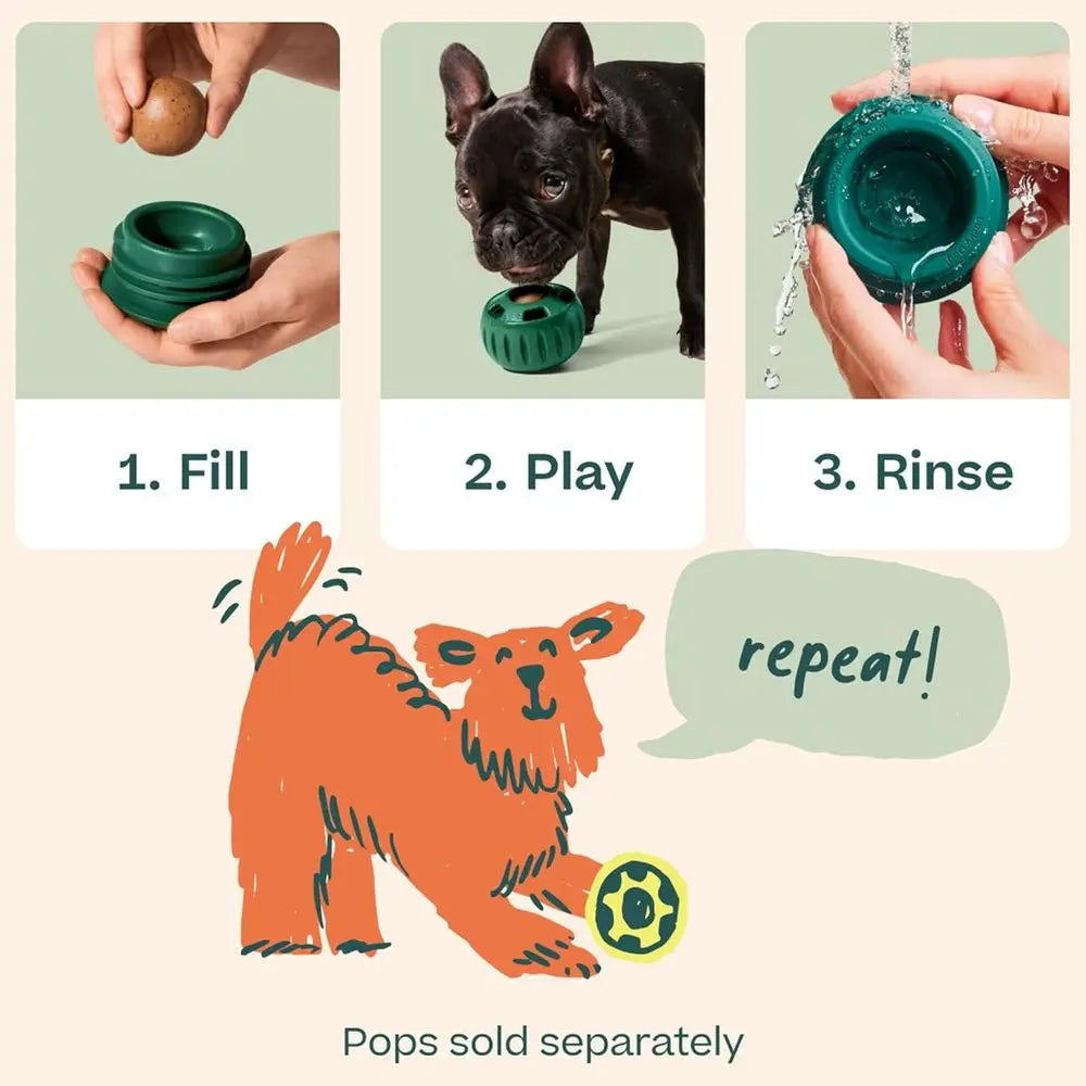Interactive Dog Ball Toy for Busy Pups Safe and Durable