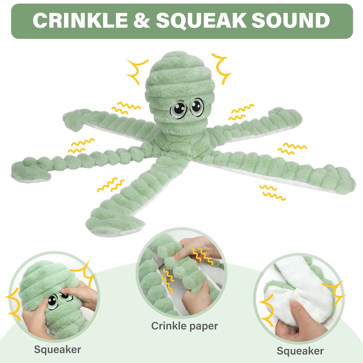 Premium Squeaky Plush Chew Toy For Small And Medium Dogs