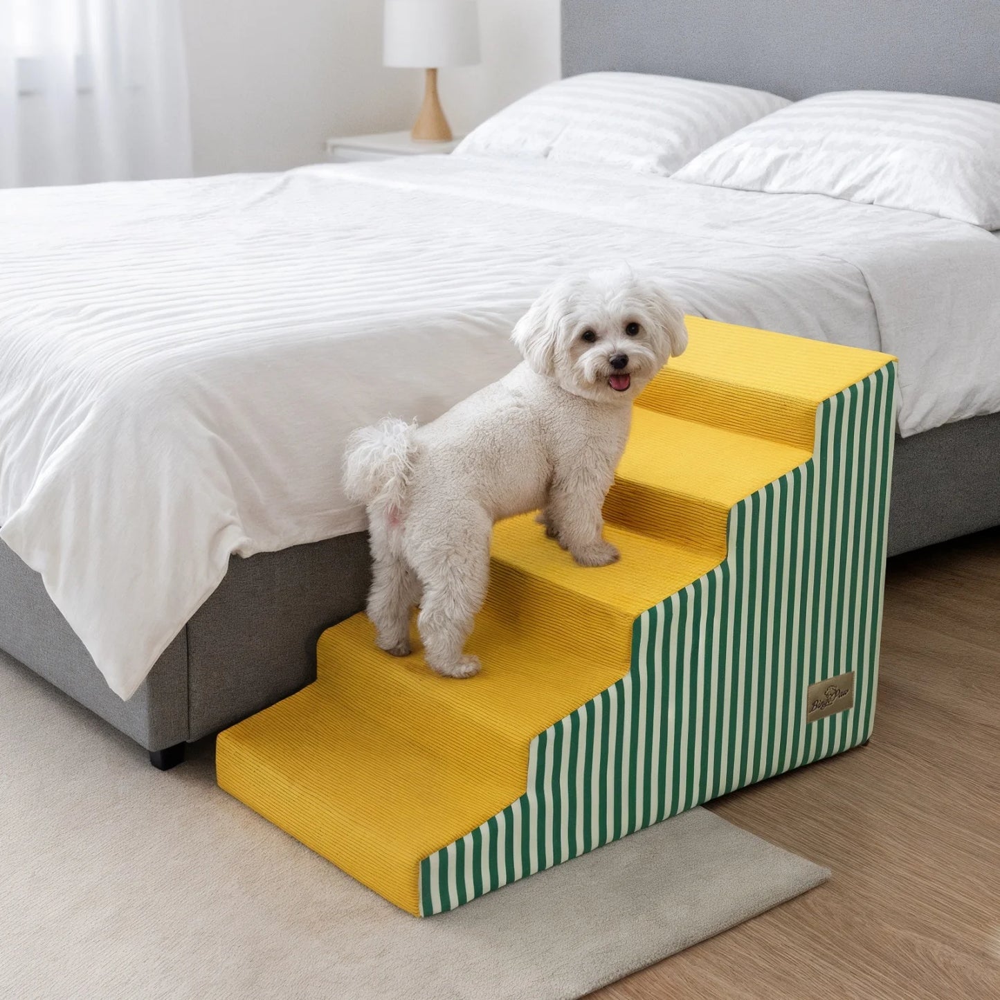 Dog Stairs For Bed And Sofa High-Density Foam Ramp
