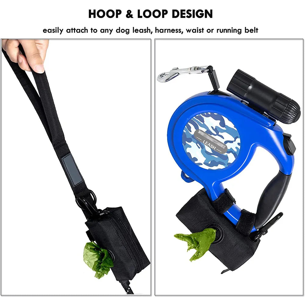 Pet Poop Bag Dispenser Handbag Holder For Dogs Portable