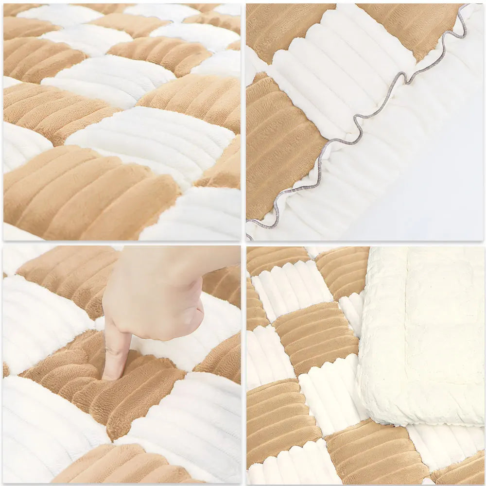 PETRAVEL Dog Bed Warm Mat For Car Seat Cover Washable