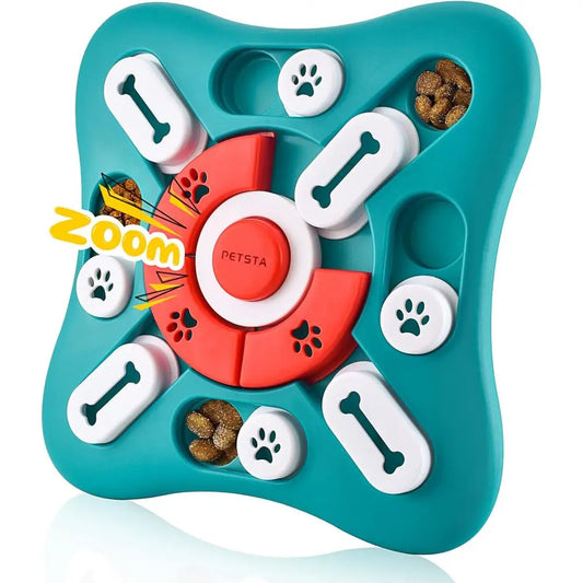 Dog Puzzle Toys Treat Dispensing Enrichment For IQ Training And Brain Stimulation