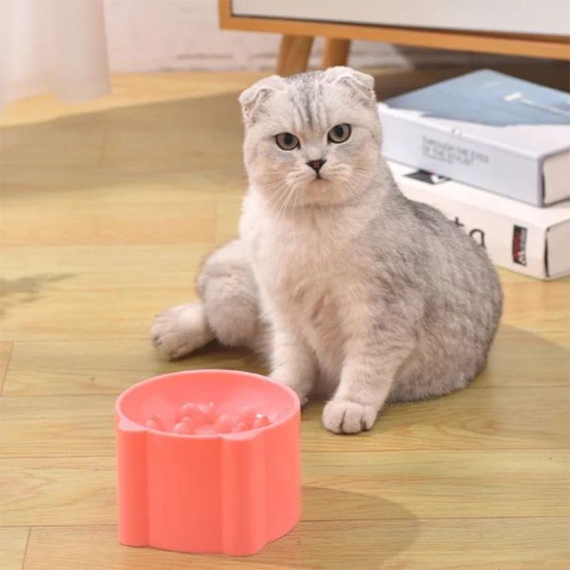 Slow Feeder Puzzle Pet Bowl With Anti Choking Design