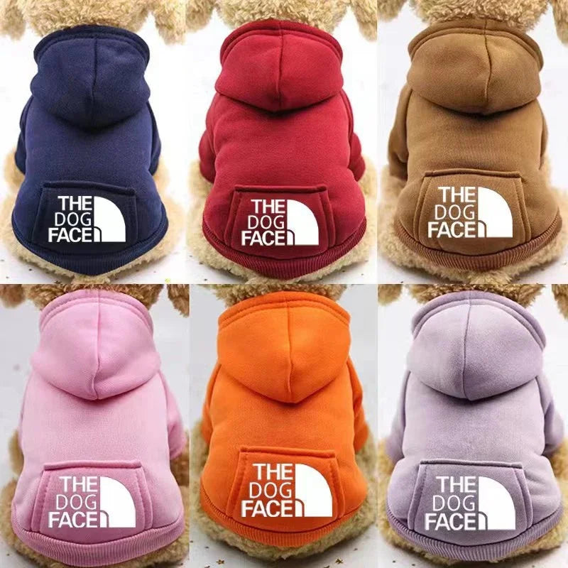 Dog Hoodies Sweatshirt Jacket Warm Fashion Pet Coat