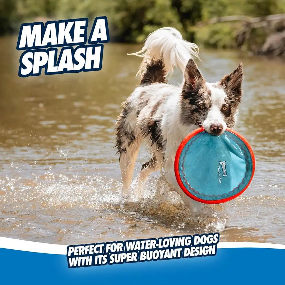 Paralight Lying Disc Dog Toy With Floating Water Layer