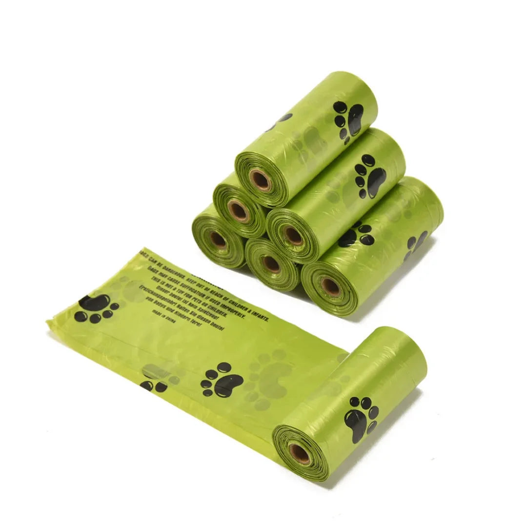 Biodegradable Unscented Dog Poop Bags With Dispenser