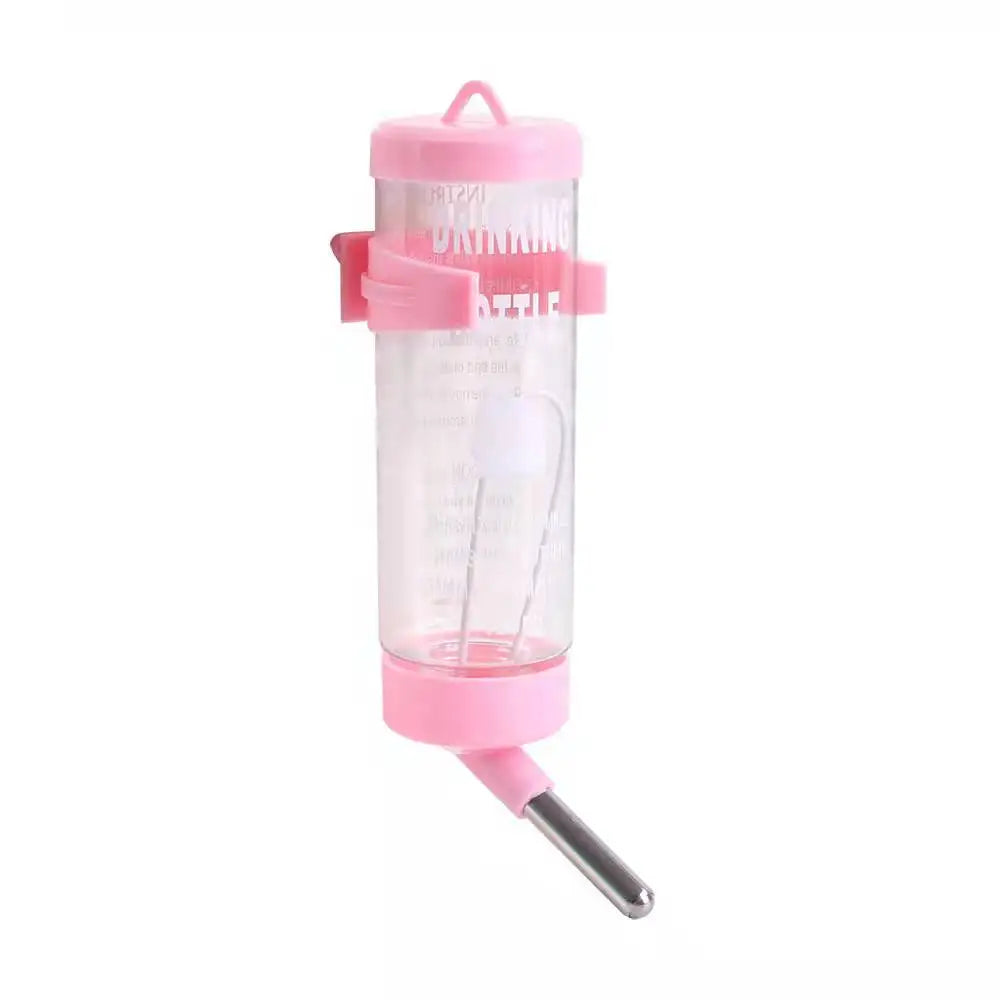 Plastic Hamster Drinker Water Bottle Dispenser For Small Pets