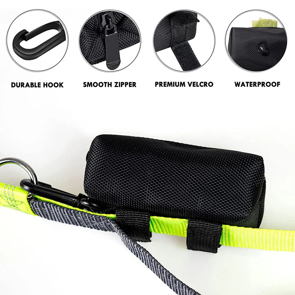 Pet Poop Bag Dispenser Handbag Holder For Dogs Portable