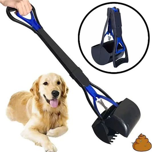 Long Handle Pooper Scooper For Dogs And Cats Waste Cleanup