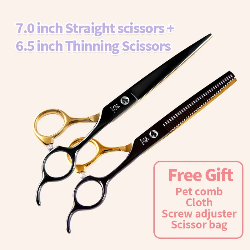 Fenice Professional Pet Grooming Scissors Set For Small Dogs